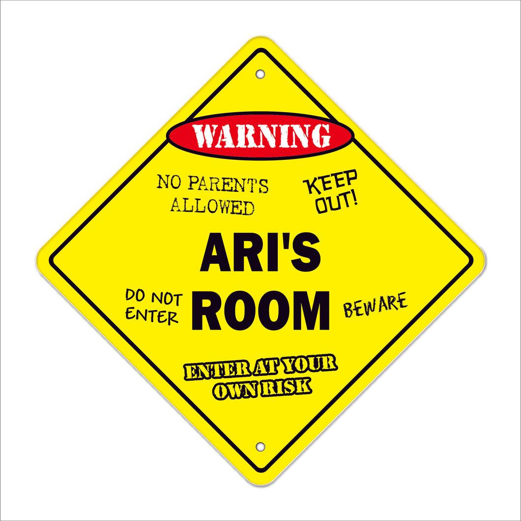 Ari's Room Sign