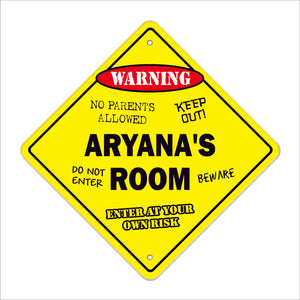 Aryana's Room Sign