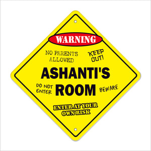 Ashanti's Room Sign