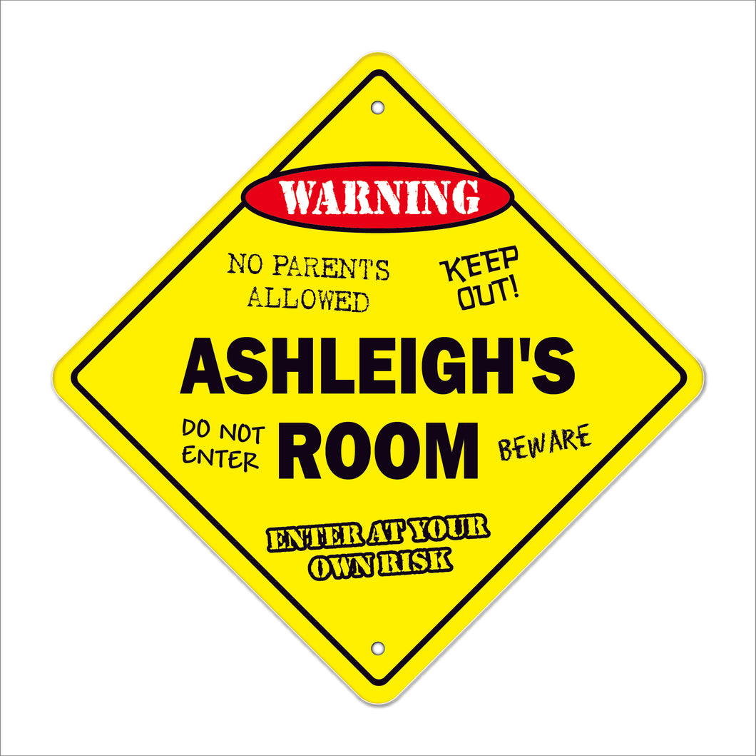 Ashleigh's Room Sign