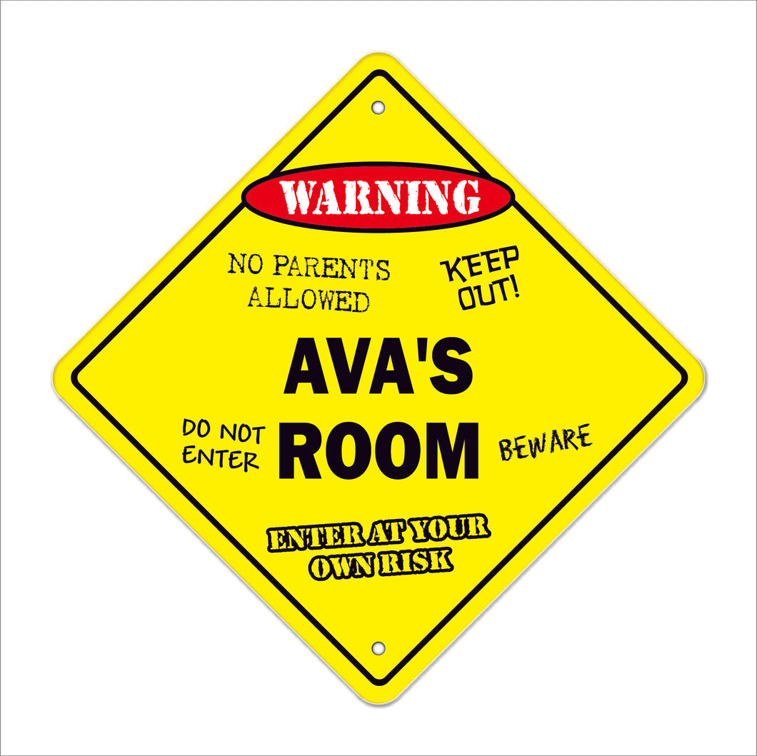 Ava's Room Sign