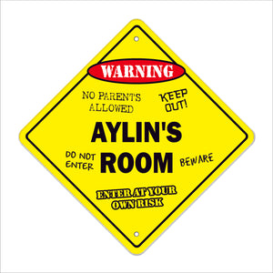 Aylin's Room Sign