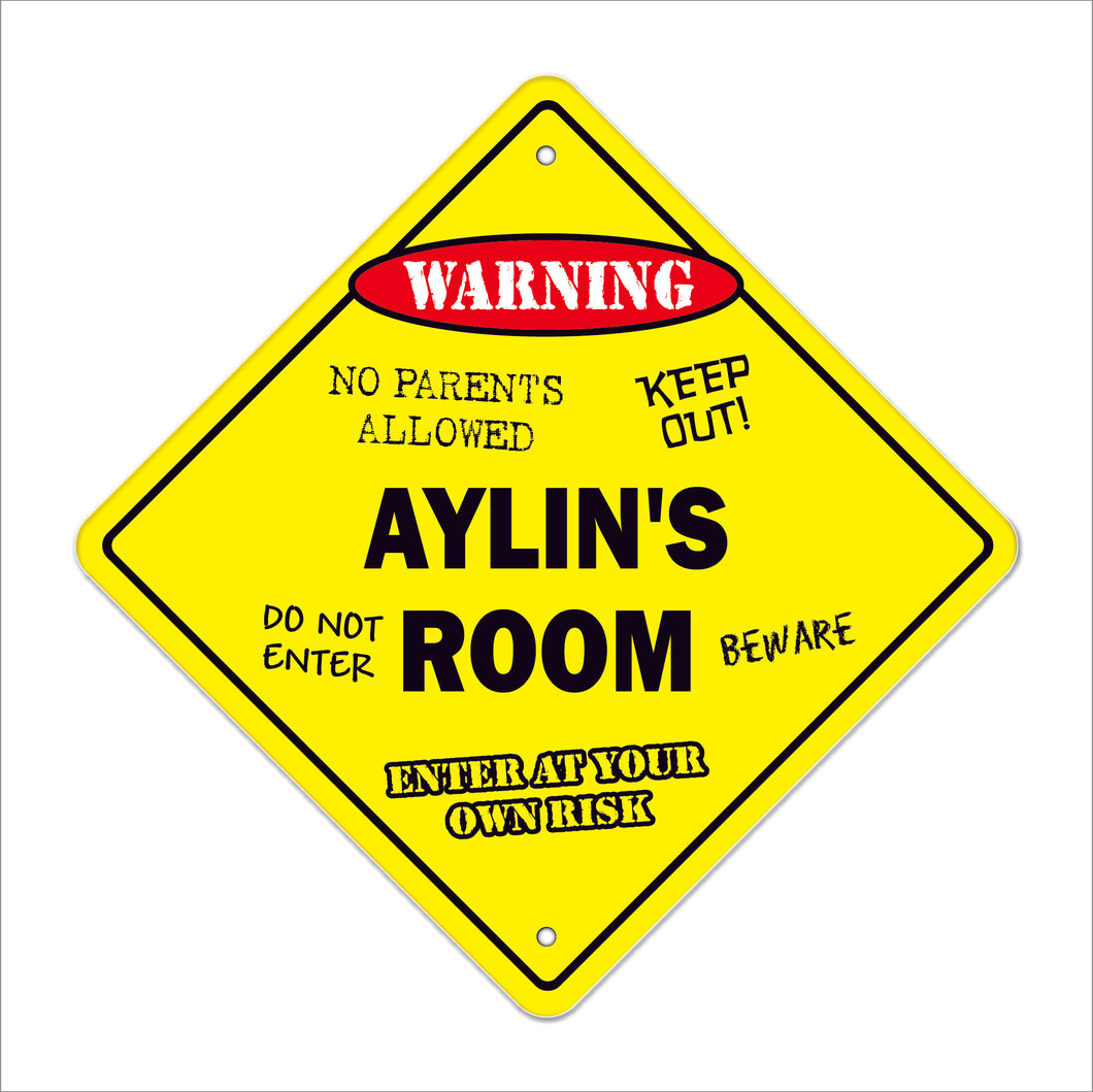 Aylin's Room Sign