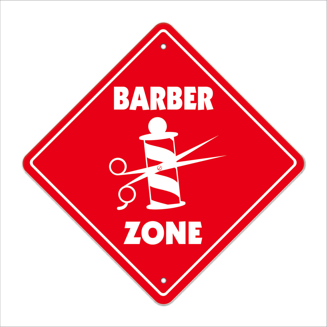 Barber Crossing Sign