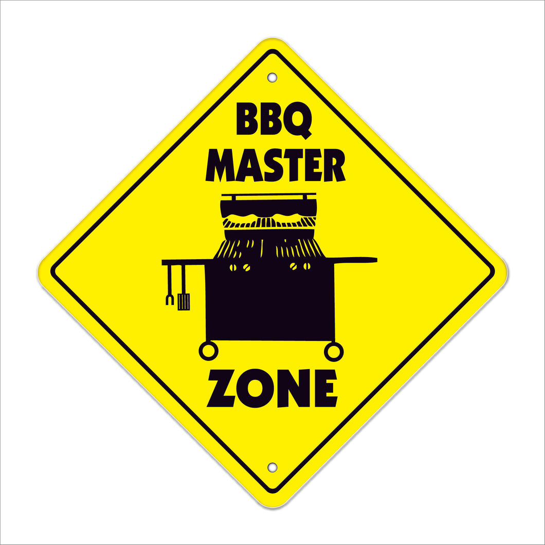 Bbq Master Crossing Sign