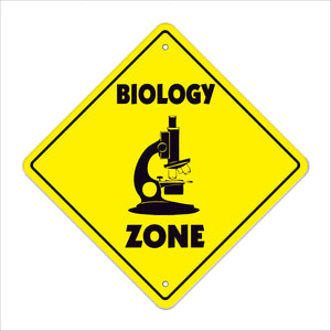 Biology Crossing Sign