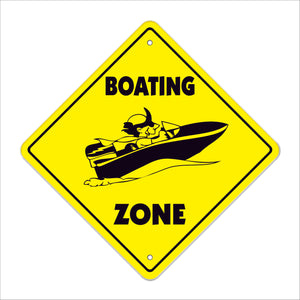 Boating Crossing Sign