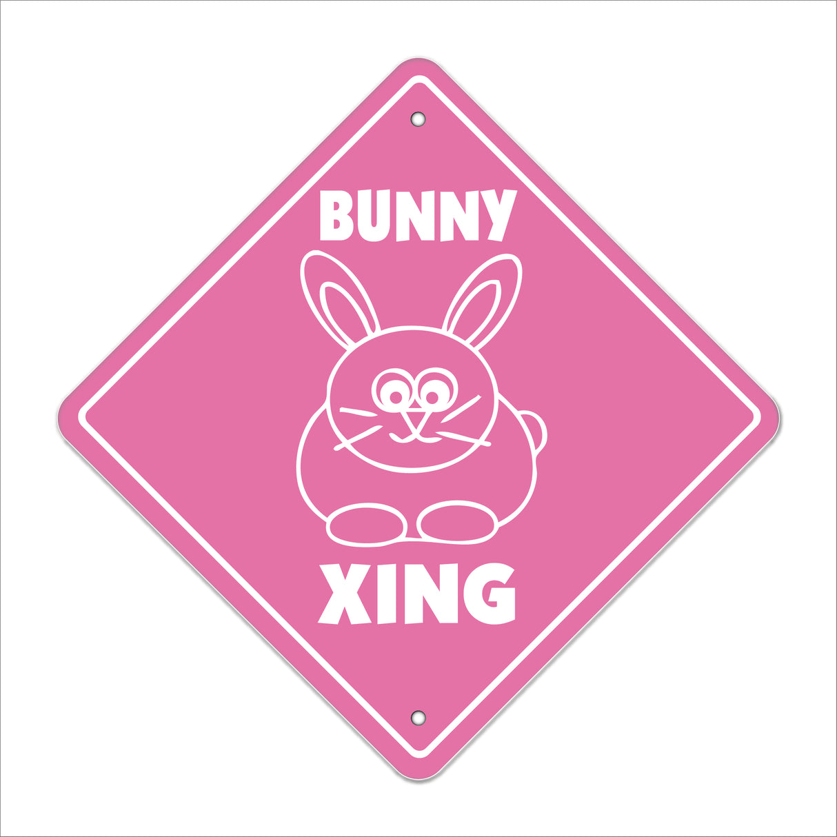 Bunny Crossing Sign