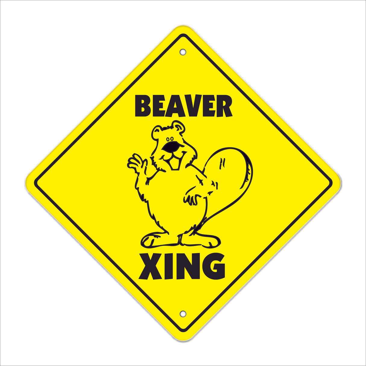 Beaver Crossing Sign