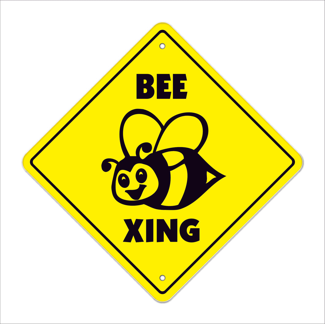 Bee Crossing Sign