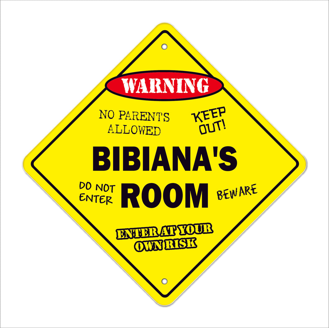 Bibiana's Room Sign