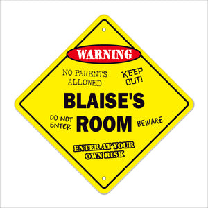 Blaise's Room Sign