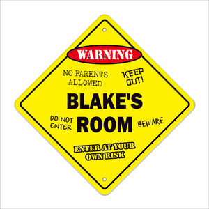 Blake's Room Sign