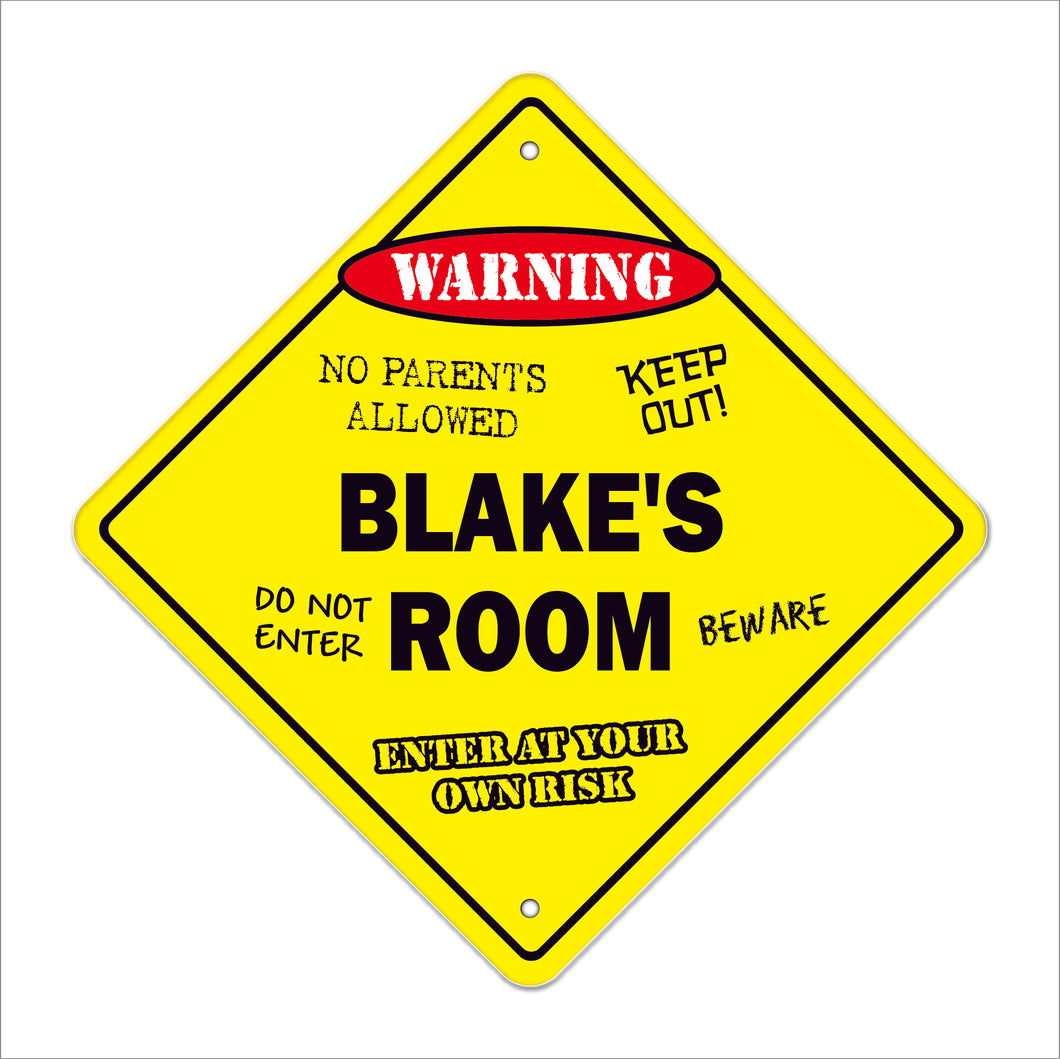 Blake's Room Sign