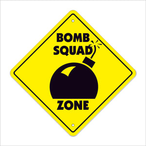 Bomb Crossing Sign