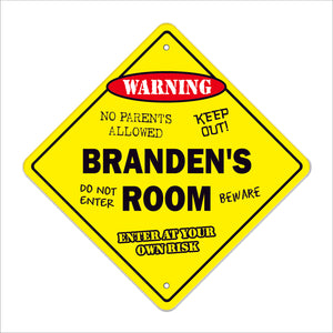 Branden's Room Sign