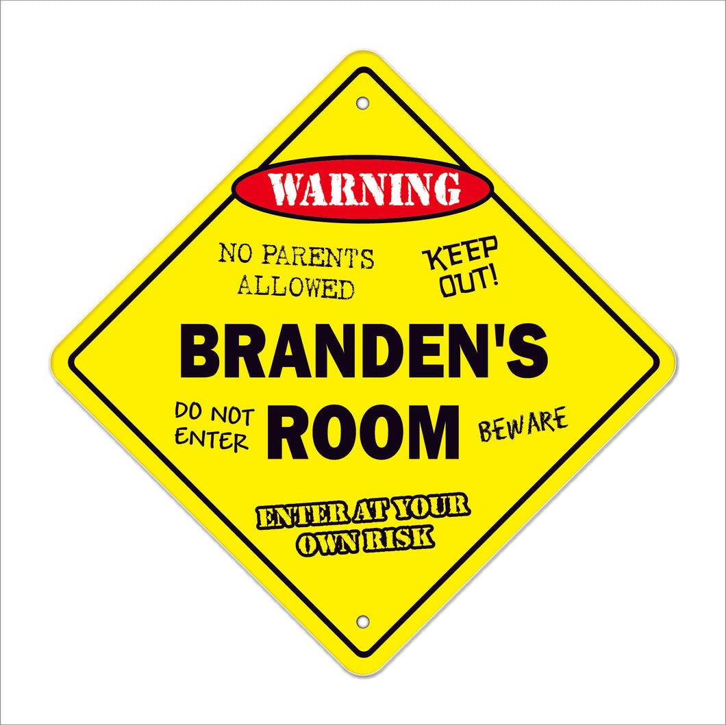 Branden's Room Sign