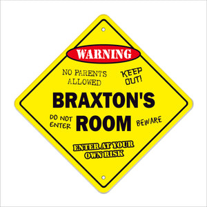 Braxton's Room Sign