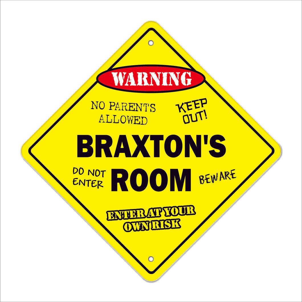 Braxton's Room Sign