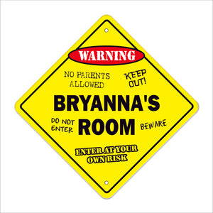 Bryanna's Room Sign