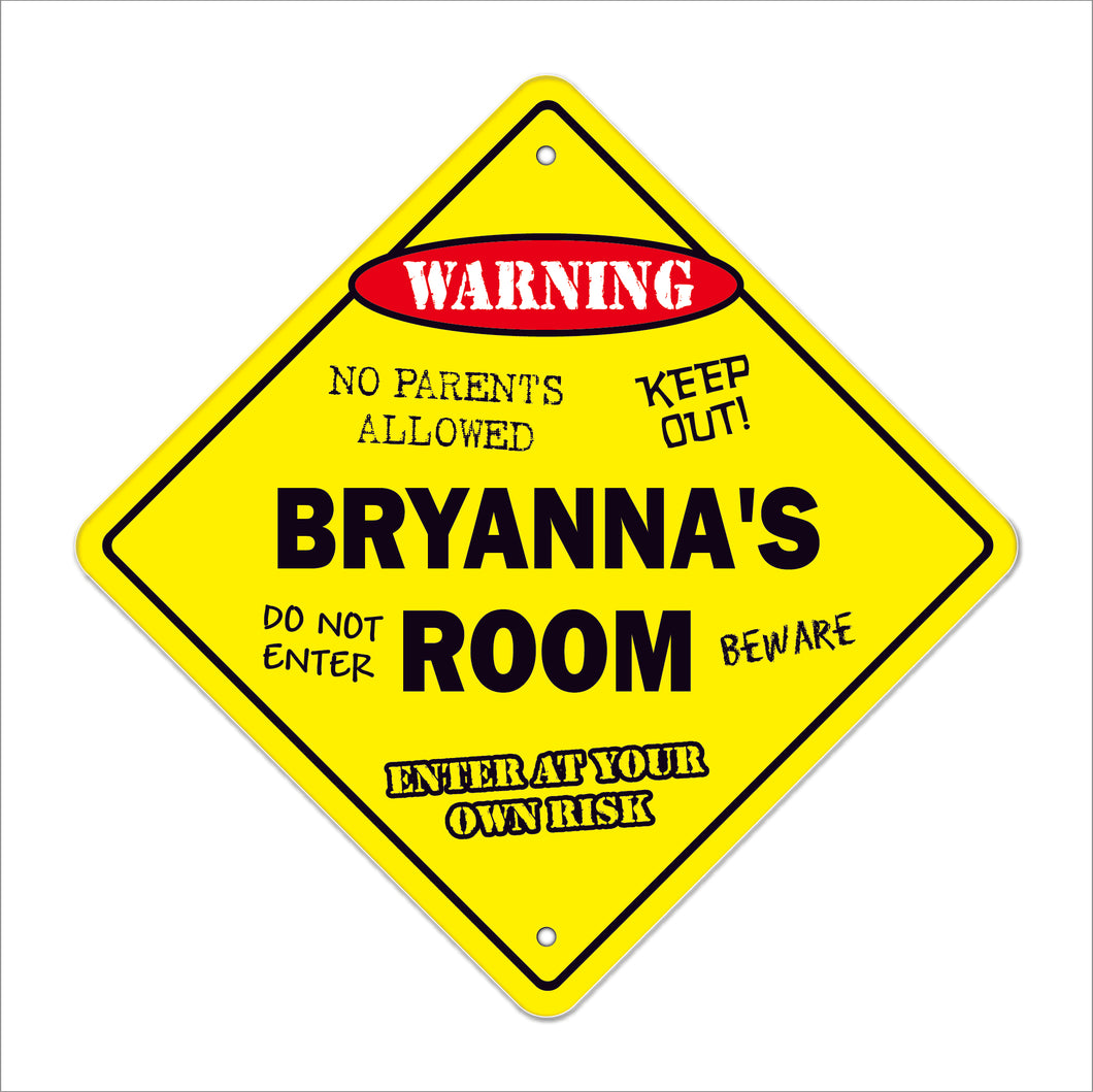 Bryanna's Room Sign