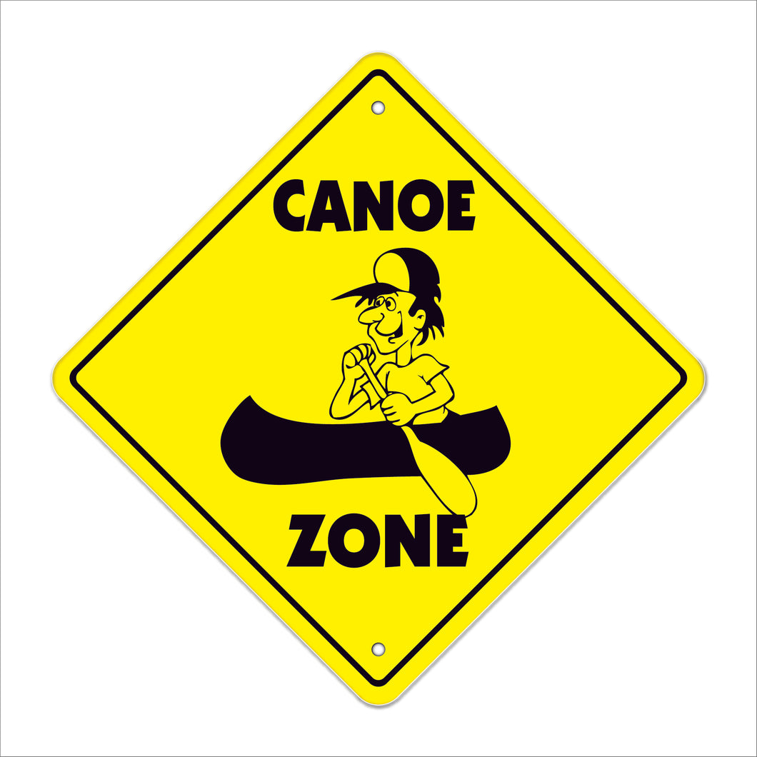 Canoe Crossing Sign