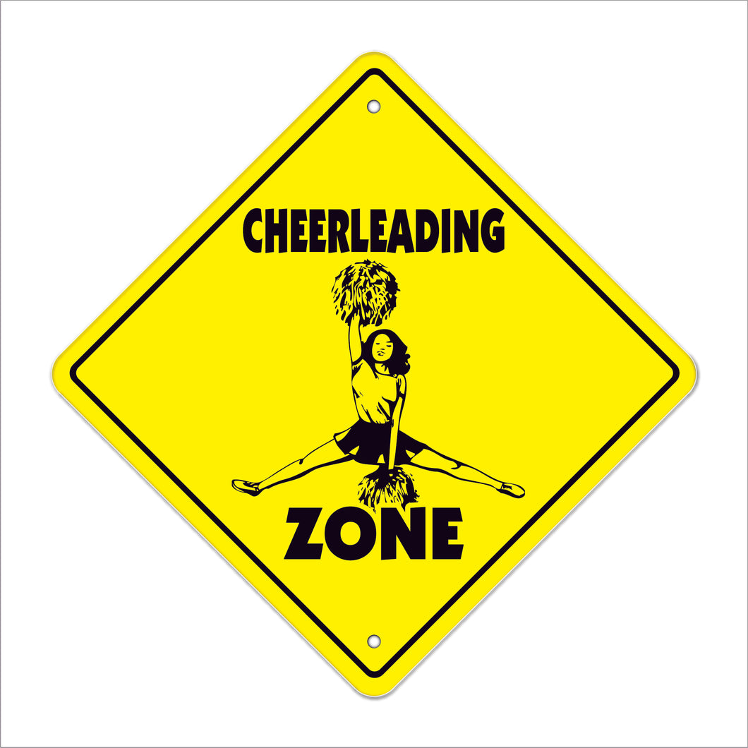 Cheerleading Crossing Sign