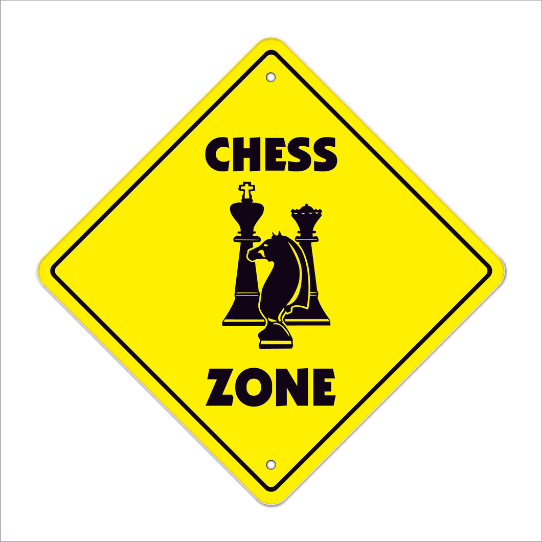 Chess Crossing Sign