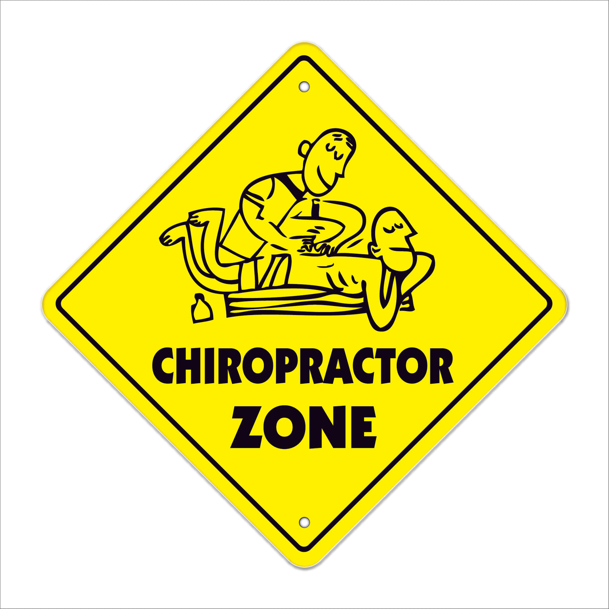 Chiropractor Crossing Sign