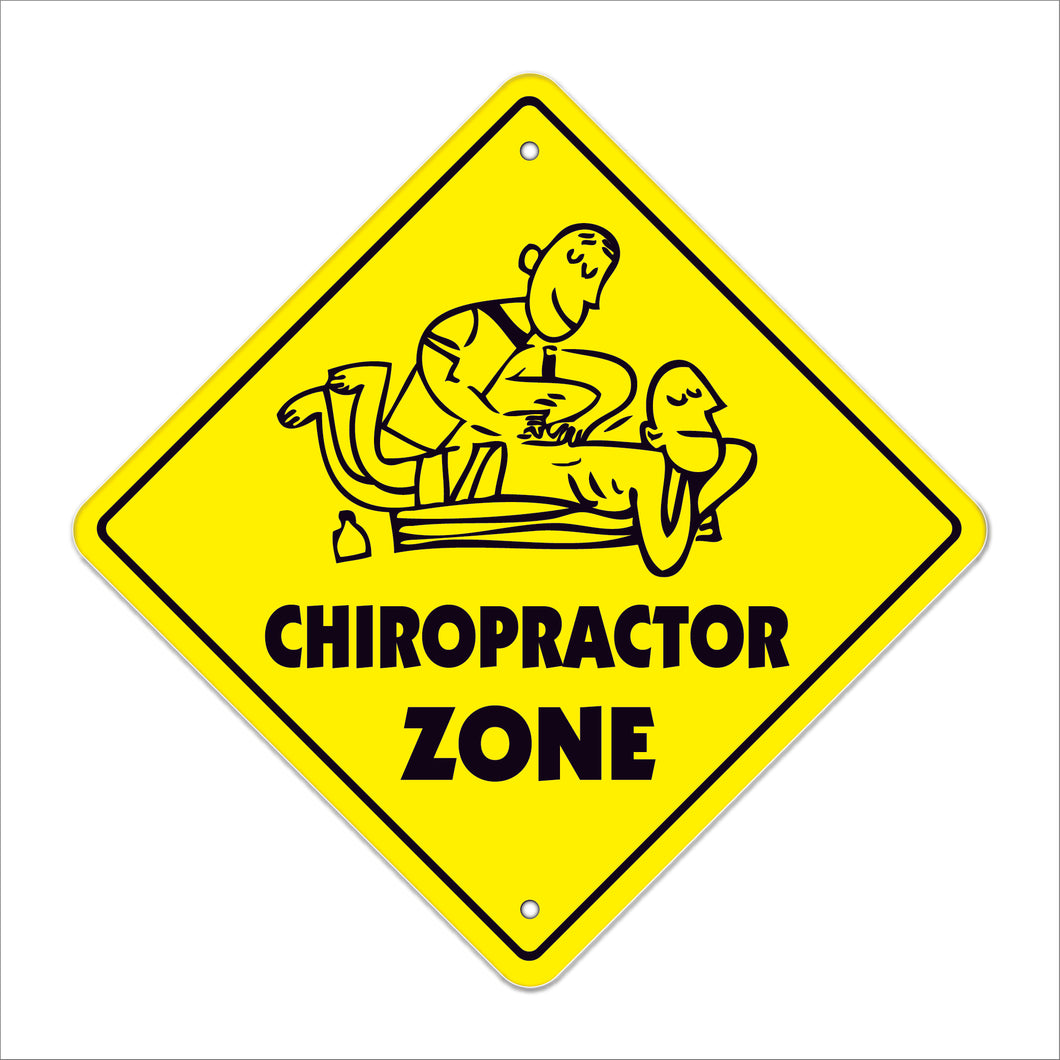 Chiropractor Crossing Sign