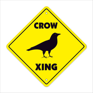 Crow Crossing Sign