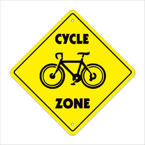 Cycle Crossing Sign