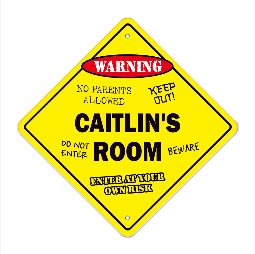 Caitlin's Room Sign