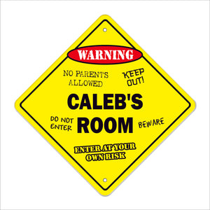 Caleb's Room Sign