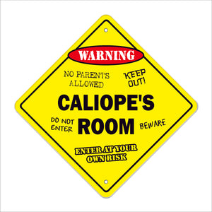 Caliope's Room Sign