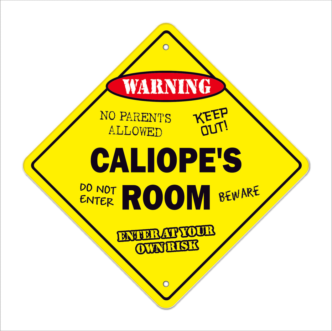 Caliope's Room Sign