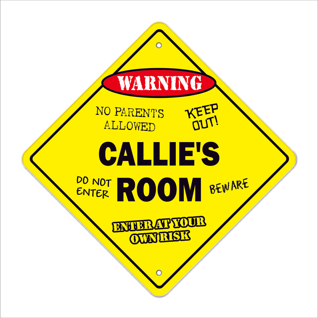 Callie's Room Sign