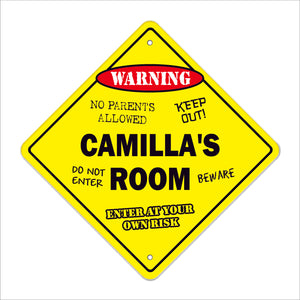 Camilla's Room Sign