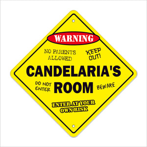 Candelaria's Room Sign