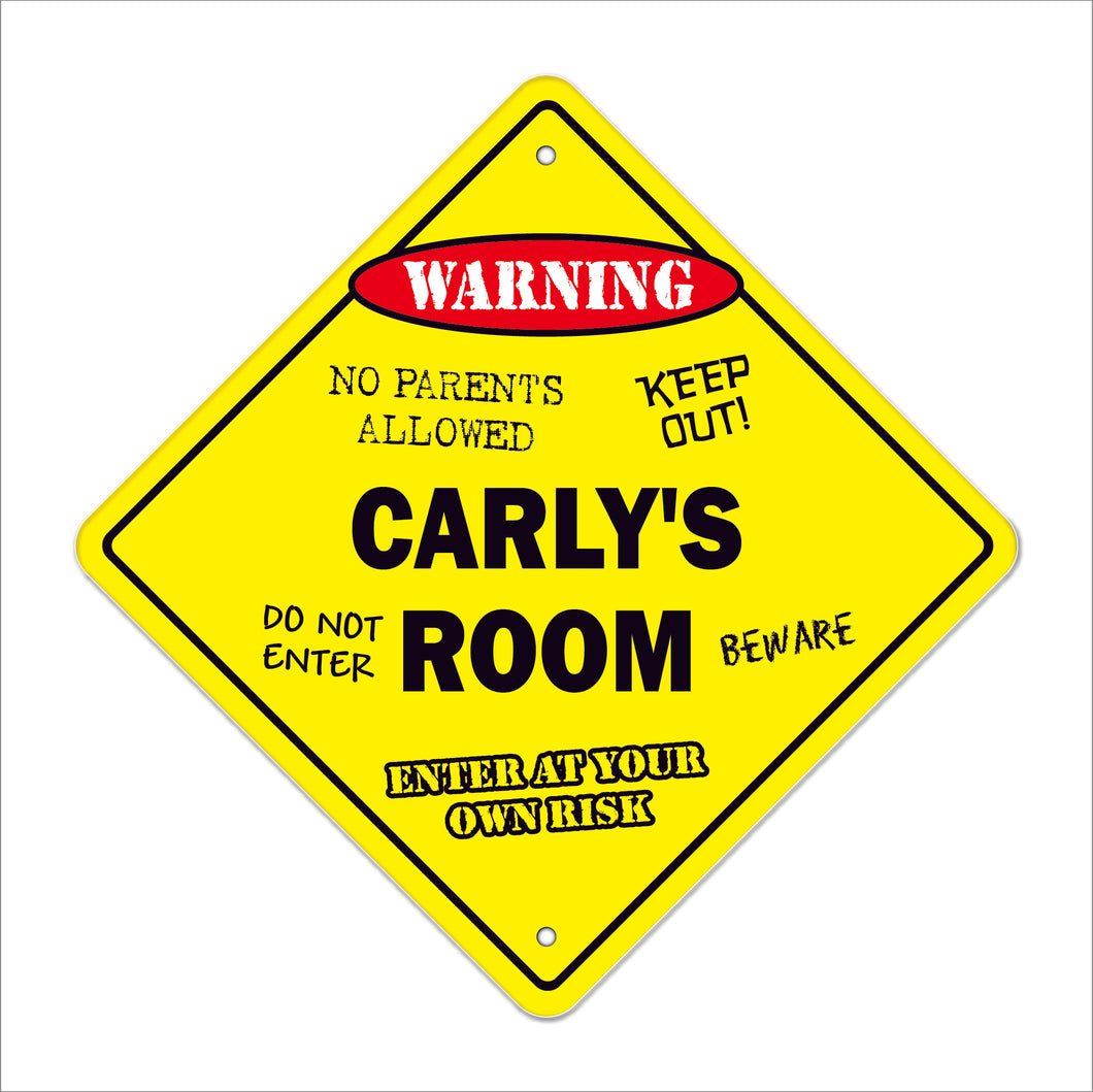 Carly's Room Sign