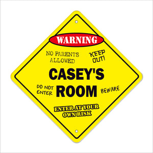 Casey's Room Sign