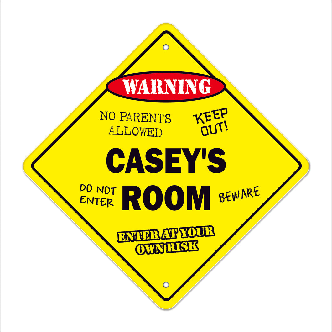 Casey's Room Sign