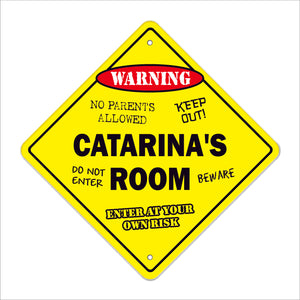 Catarina's Room Sign