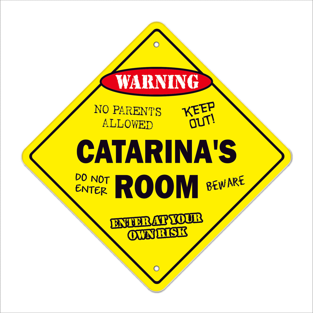 Catarina's Room Sign