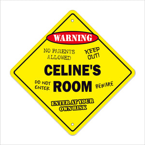 Celine's Room Sign