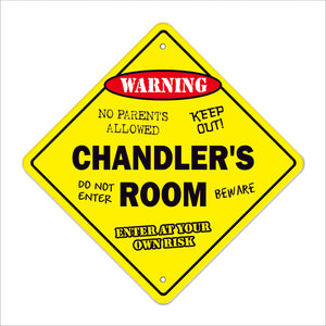 Chandler's Room Sign