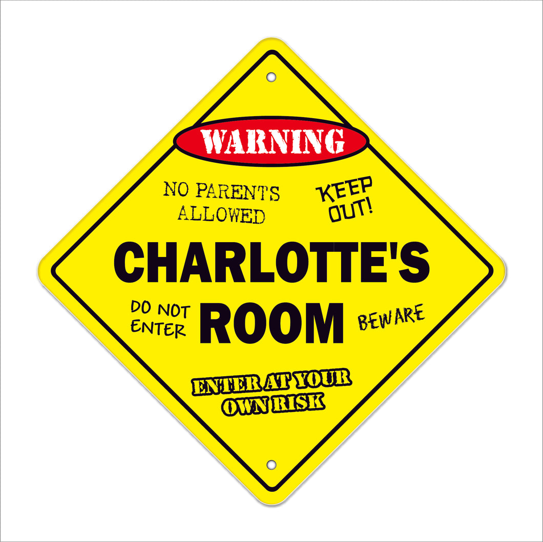 Charlotte's Room Sign