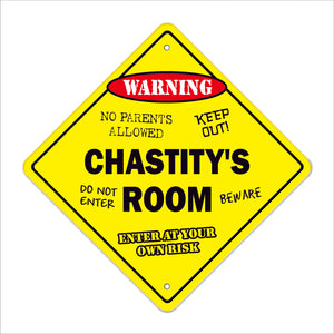 Chastity's Room Sign