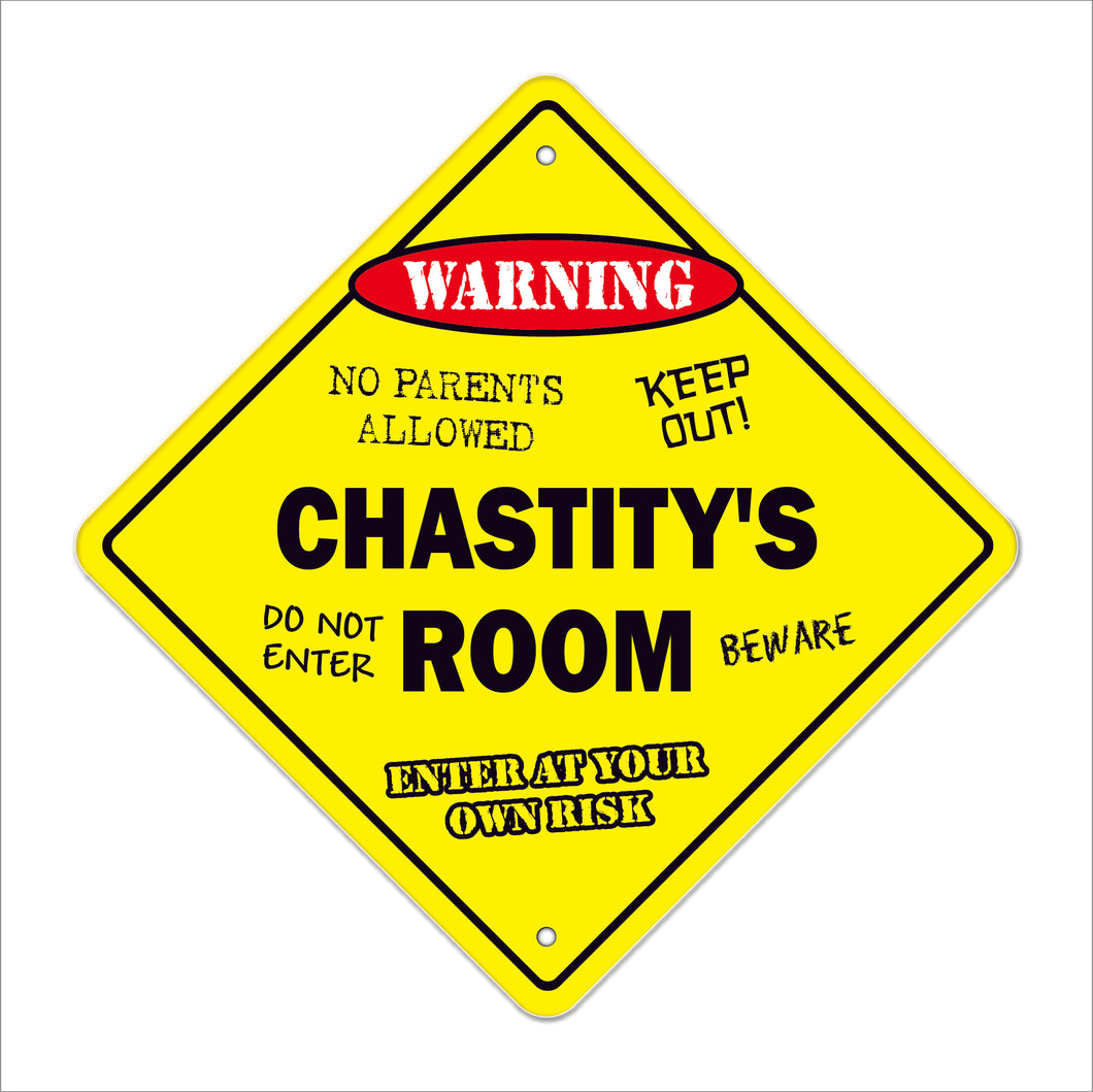 Chastity's Room Sign