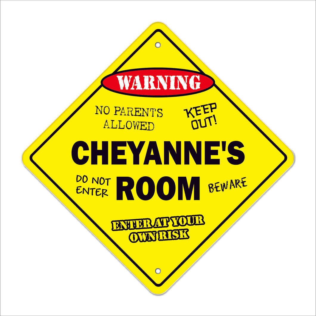 Cheyanne's Room Sign